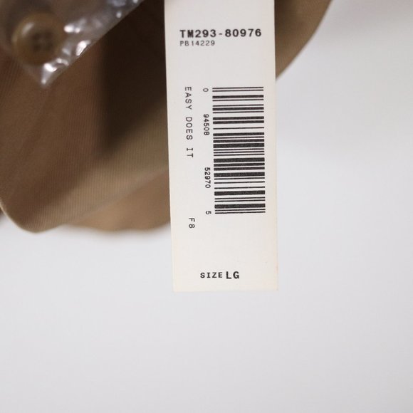 NWT pendleton tan tencel lyocell button up shirt L large womens blouse top NEW - Picture 11 of 11